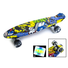 Penny Board "Cool Draft" Joker Светящиеся колеса Penny Board "Cool Draft" Joker Светящиеся колеса