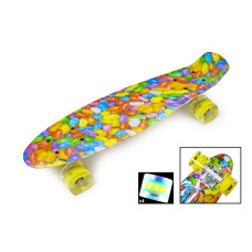 Penny Board "Caramel" Светящиеся колеса Penny Board "Caramel" Светящиеся колеса