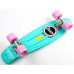 Penny Board "Pastel Series" Бирюзовый цвет. Матовые колеса. Penny Board "Pastel Series" Бирюзовый цвет. Матовые колеса.