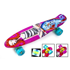 Penny Board "Little Mermaid" Светящиеся колеса. Penny Board "Little Mermaid" Светящиеся колеса.