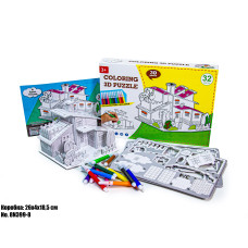 3D-конструктор Дом 8N399-8 оптом 3D-конструктор Дом 8N399-8 оптом