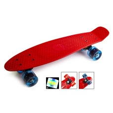 Penny Board. Red. Светящиеся колеса. Penny Board. Red. Светящиеся колеса.