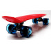 Penny Board. Red. Светящиеся колеса. Penny Board. Red. Светящиеся колеса.