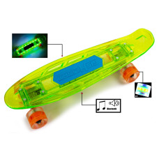 Penny "Fish Skateboard Original" Green Музыкальная и светящаяся дека Penny "Fish Skateboard Original" Green Музыкальная и светящаяся дека