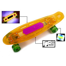 Penny "Fish Skateboard Original" Orange Музыкальная и светящаяся дека Penny "Fish Skateboard Original" Orange Музыкальная и светящаяся дека