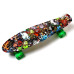 Penny Board "Graffiti" Monsters. Светящиеся колеса. Penny Board "Graffiti" Monsters. Светящиеся колеса.
