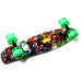 Penny Board "Graffiti" Monsters. Светящиеся колеса. Penny Board "Graffiti" Monsters. Светящиеся колеса.