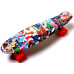 Penny Board "Graffiti" NBA. Светящиеся колеса. Penny Board "Graffiti" NBA. Светящиеся колеса.