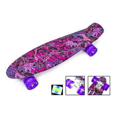 Penny Board "Розовый Лес" Светящиеся колеса Penny Board "Розовый Лес" Светящиеся колеса