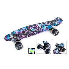 Penny Board "Фиолетовый Лес" Светящиеся колеса Penny Board "Фиолетовый Лес" Светящиеся колеса