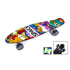 Penny Board "Space" Светящиеся колеса Penny Board "Space" Светящиеся колеса