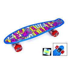Penny Board "OMG" Светящиеся колеса Penny Board "OMG" Светящиеся колеса