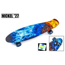 Penny Board Nickel 27" "Fire and Ice" Светящиеся колеса. Penny Board Nickel 27" "Fire and Ice" Светящиеся колеса.