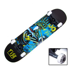 СкейтБорд деревянный от Fish Skateboard "Turbo" СкейтБорд деревянный от Fish Skateboard "Turbo"