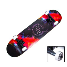 СкейтБорд деревянный от Fish Skateboard "Happy Skate" СкейтБорд деревянный от Fish Skateboard "Happy Skate"