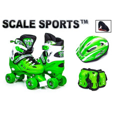 Комплект квадов Scale Sport Green, размер 29-33 Комплект квадов Scale Sport Green, размер 29-33
