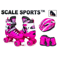 Комплект квадов Scale Sport Pink, размер 29-33 Комплект квадов Scale Sport Pink, размер 29-33