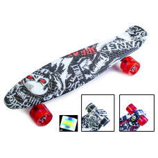 Penny Board "Street board" Светящиеся колеса. Penny Board "Street board" Светящиеся колеса.