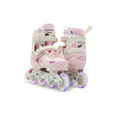 Ролики Scale Sports Pink LF 605, размер 29-33 Ролики Scale Sports Pink LF 605, размер 29-33
