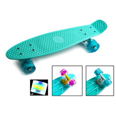 Penny Board Бирюзовый цвет Светящиеся колеса Penny Board Бирюзовый цвет Светящиеся колеса