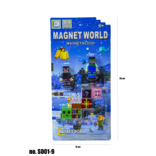 Магнитный Конструктор Блоки Minecraft S001-9 Магнитный Конструктор Блоки Minecraft S001-9