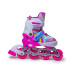 Ролики Радужные Scale Sports Розовые, размер 30-33