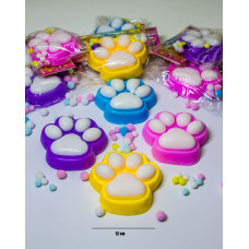 Антистрессовая Игрушка Paw Squish Ворсистые 12 См Антистрессовая Игрушка Paw Squish Ворсистые 12 См
