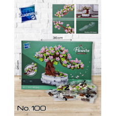 Конструктор Цветы 100, 462 Детали