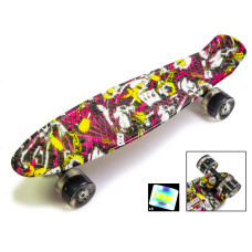 Penny Board "Deck" Светящиеся колеса Penny Board "Deck" Светящиеся колеса