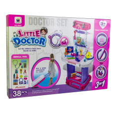 Набор Little Doctor (Маленький Доктор) с чемоданом оптом Набор Little Doctor (Маленький Доктор) с чемоданом оптом