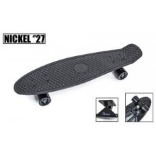 Пенниборд Nickel 27" Black. Матовые колеса Пенниборд Nickel 27" Black. Матовые колеса