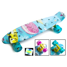 Penny Board "Cool Cat" Светящиеся колеса Penny Board "Cool Cat" Светящиеся колеса