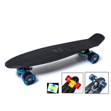 Penny Board Black Светящиеся колеса Penny Board Black Светящиеся колеса