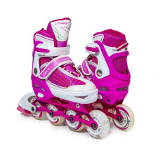 Ролики Caroman Sport Pink, размер 36-39 Ролики Caroman Sport Pink, размер 36-39
